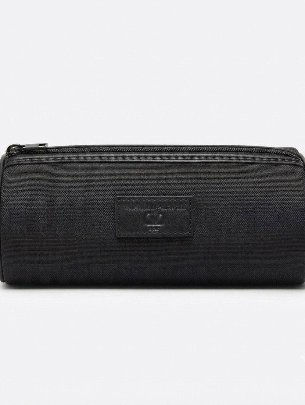 Valentino Garavani Sport Black toiletry bag Zip Solid Pouch travel case  NWOT
